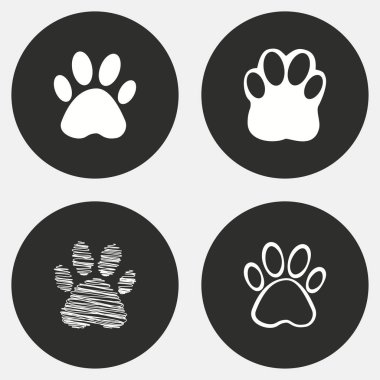 Pençe - vektör simgesi.