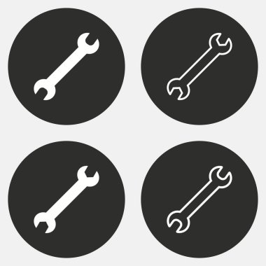 Köpek kemik - vektör simgesi.