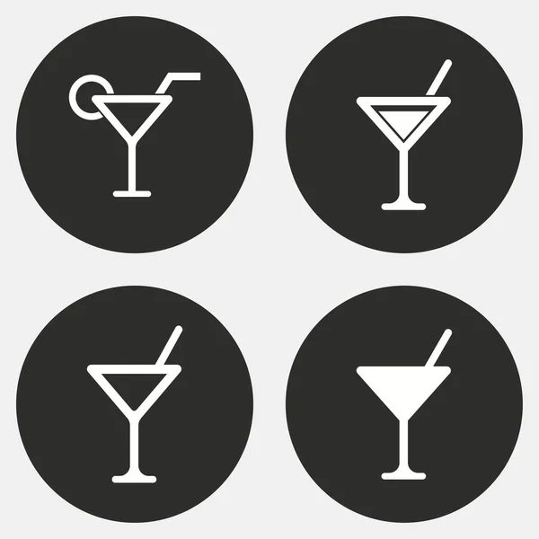 Cocktail - vector icon. — Stock Vector