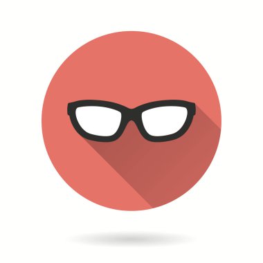 Gözlük - vektör simgesi.