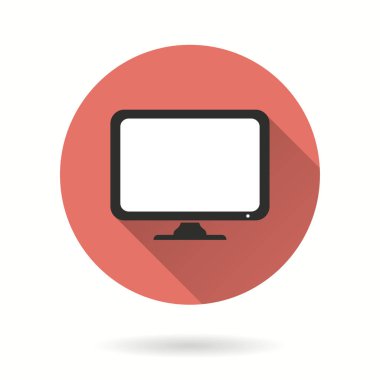 TV - vektör simgesi.