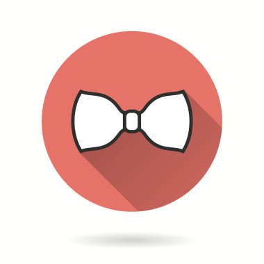 Kravat - vektör simgesi.