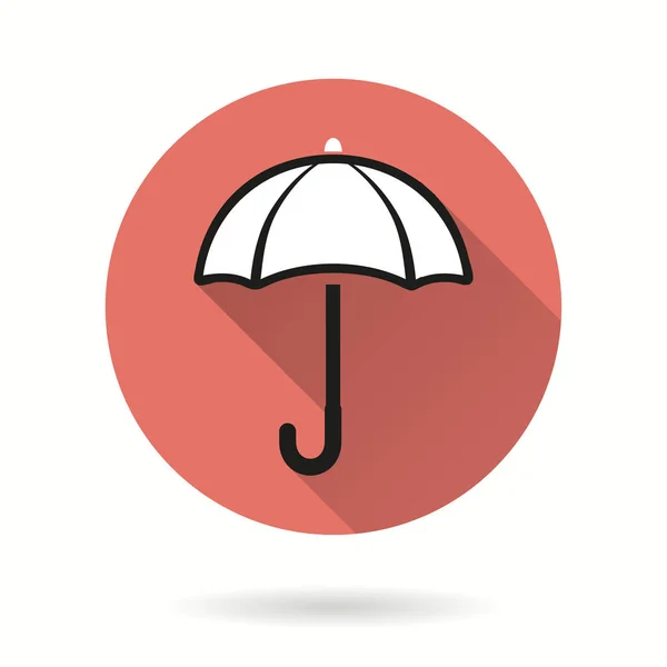 Umbrella - vector icon. — Stock Vector