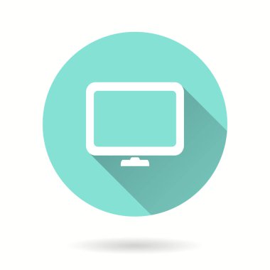 TV - vektör simgesi.