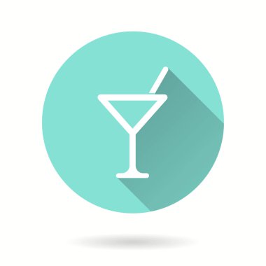 Kokteyl - vektör simgesi.