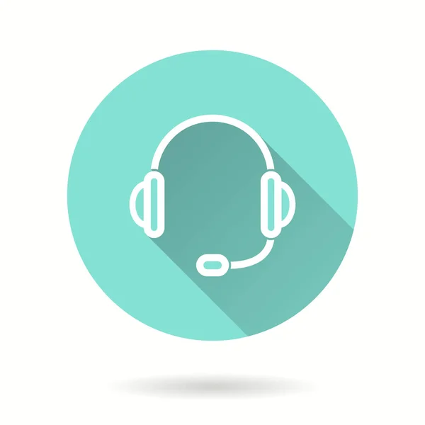 Headphone - vector pictogram. — Stockvector