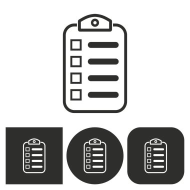 Menü - vektör simgesi.