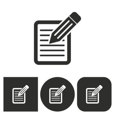 Pano kalem - vektör simgesi.