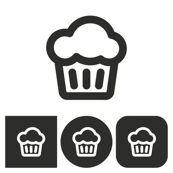 Kuchen - Vektorsymbol. — Stockvektor