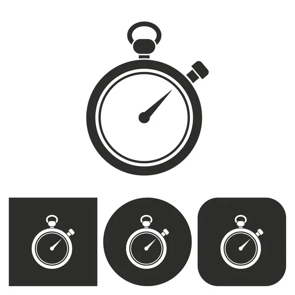 Stopwatch - vector icon. — Stock Vector