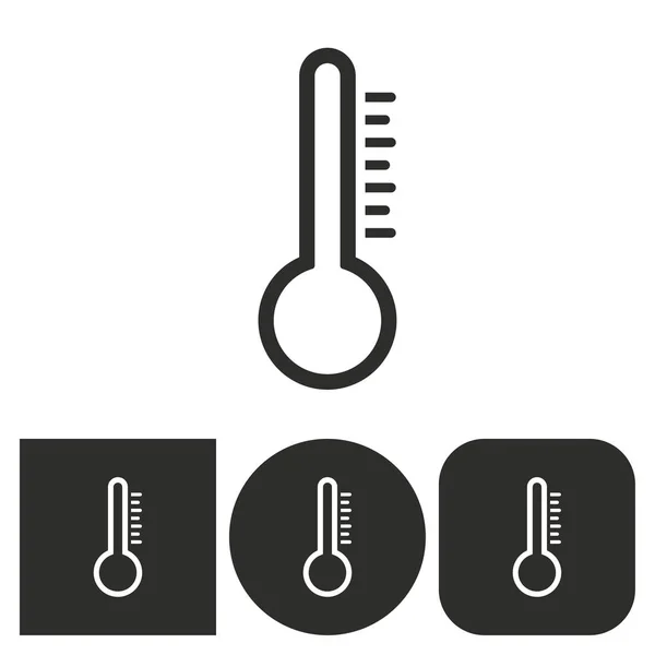 Termometer - vektor icon. — Stock vektor