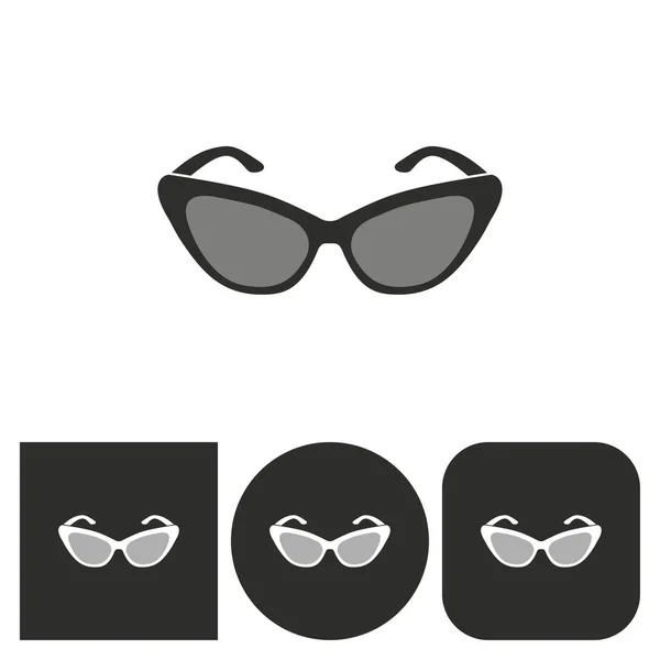 Gafas de sol - icono de vector . — Vector de stock