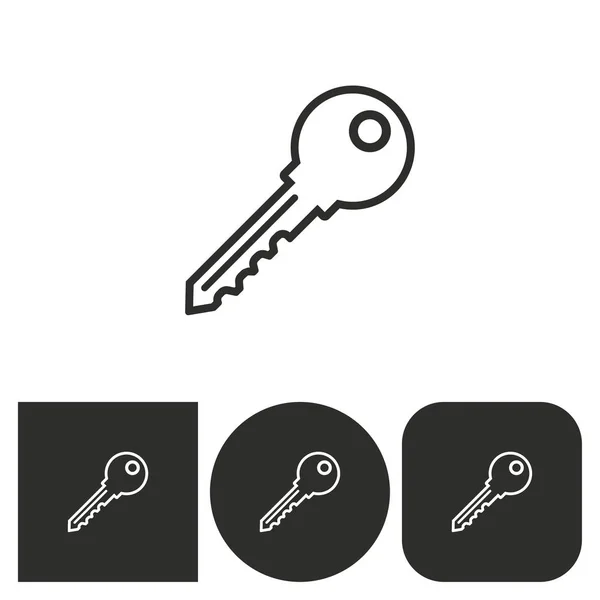 Key - vector icon. — Stock Vector