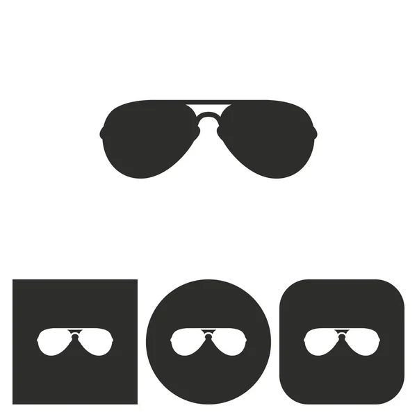 Sluneční brýle - vektorové ikony. — Stockový vektor