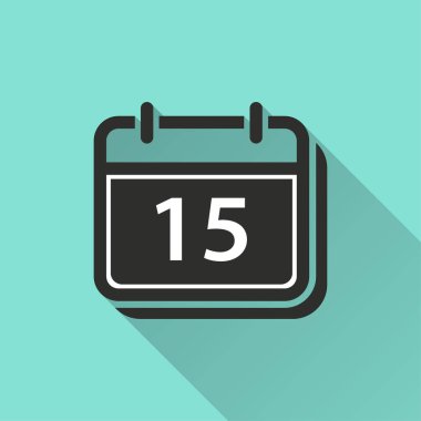 Takvim - vektör simgesi.