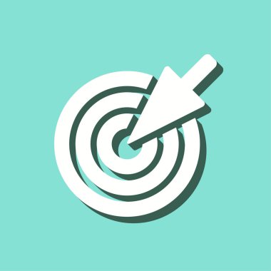 Hedef - vektör simgesi.