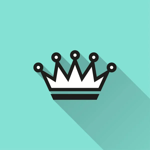 Crown - vektor icon. — Stock vektor