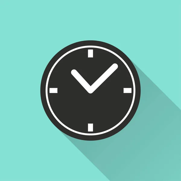 Clock - vector icon. — Stock Vector