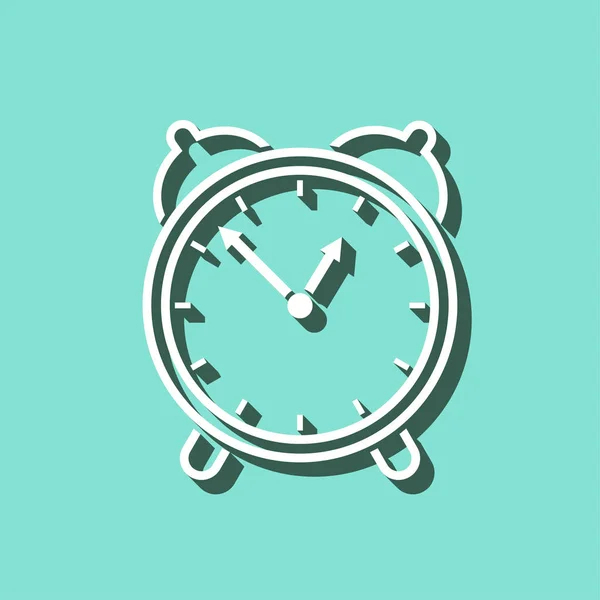 Reloj - icono de vector . — Archivo Imágenes Vectoriales