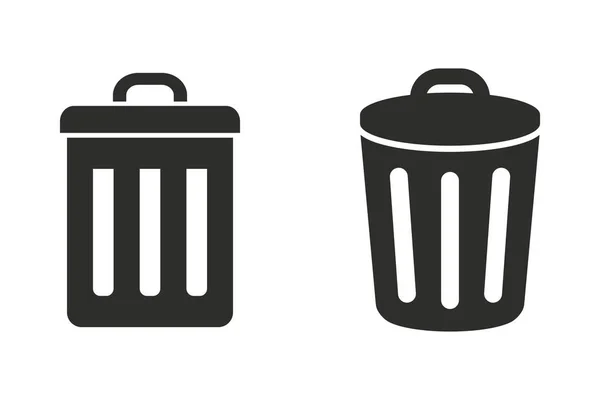 Bin - vector icon. — Stock Vector