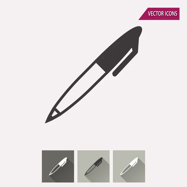 Penna - vektor icon. — Stock vektor
