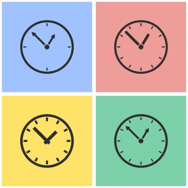 Clock Icon set.