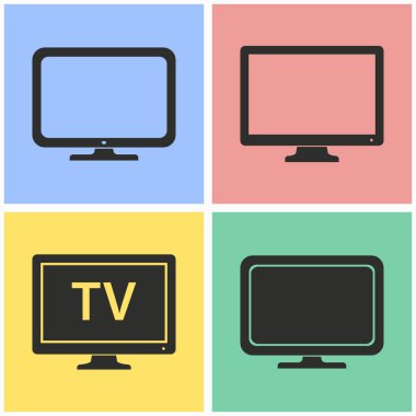 TV Icon set.