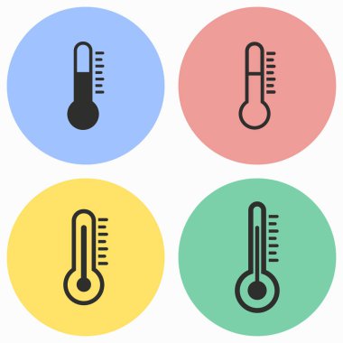 termometre Icon set.