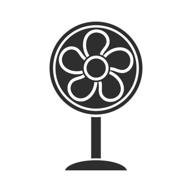 Fan - vektör simgesi.