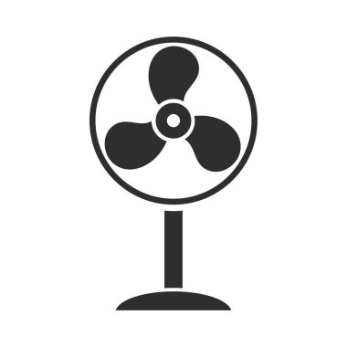 Fan - vektör simgesi.