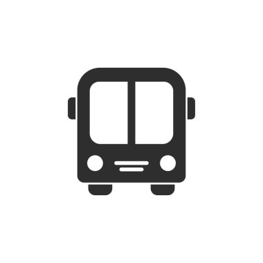 Otobüs - vektör simgesi.