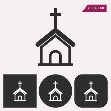 Kilise - vektör simgesi.
