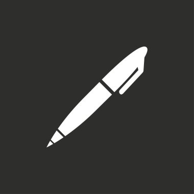 kalem - vektör simgesi.