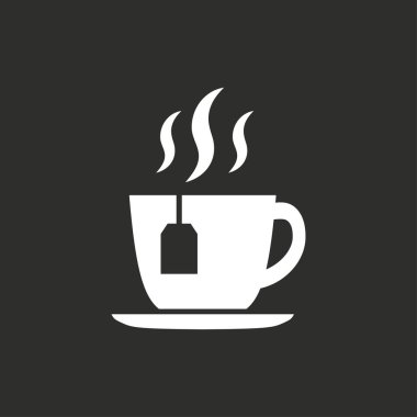 Çay - vektör simgesi.