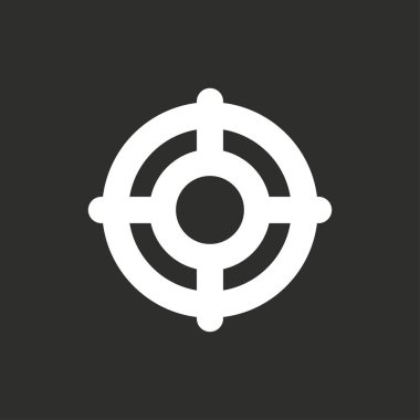 Hedef - vektör simgesi.