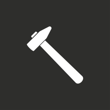 Çekiç - vektör simgesi.