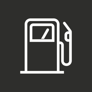 Yakıt - vektör simgesi.