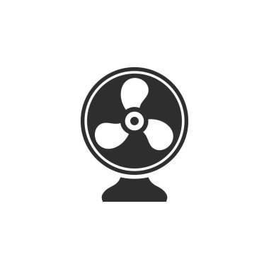 Fan - vektör simgesi.