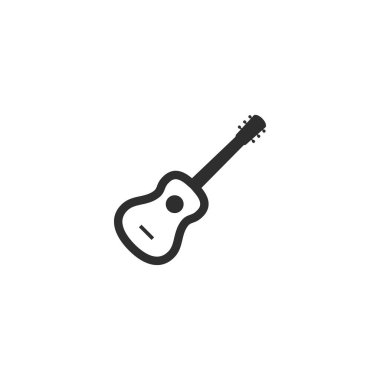 gitar - vektör simgesi.