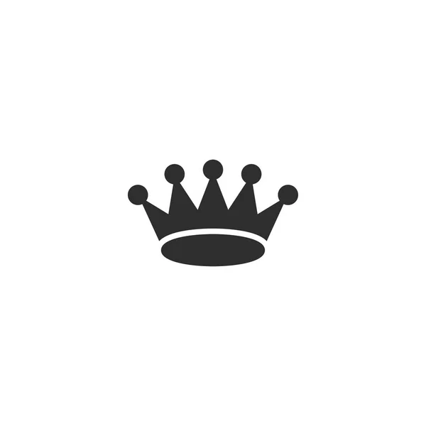 Corona icona vettoriale . — Vettoriale Stock
