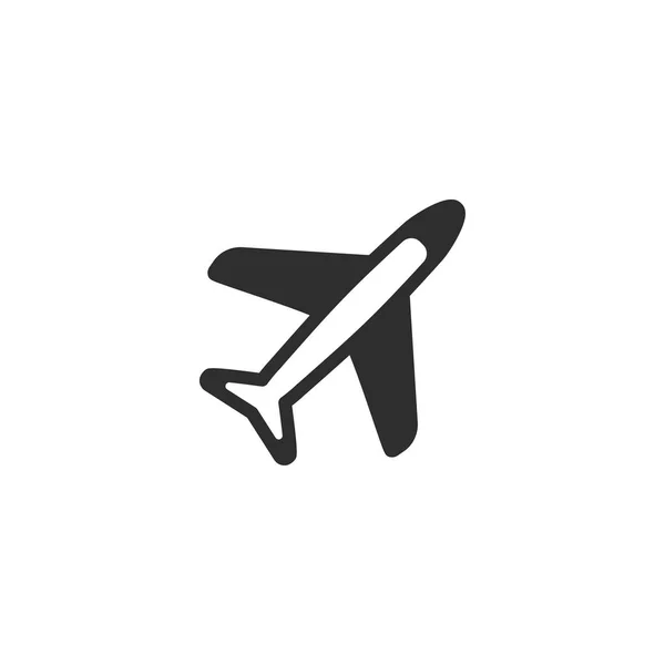 Airplane - vector icon. — Stock Vector