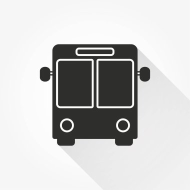 otobüs vektör simgesi