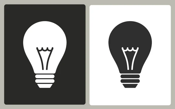 Lamp - vector pictogram. — Stockvector