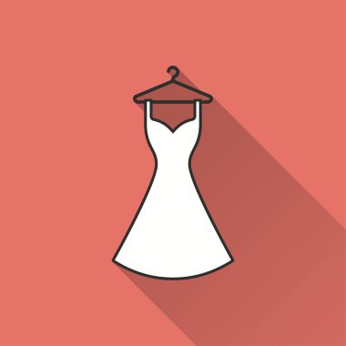 Elbise vektör simgesi