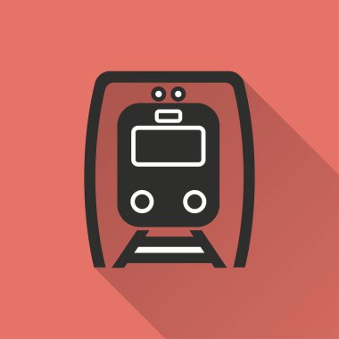 Metro vektör simgesi