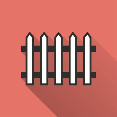 Çit vektör simgesi