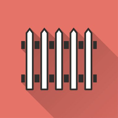 Çit vektör simgesi