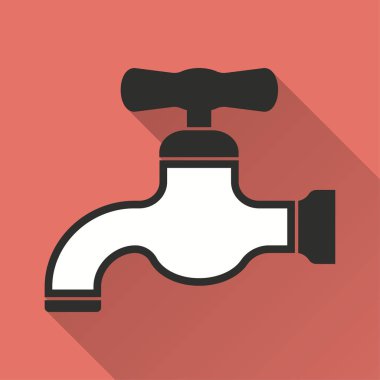 musluk vektör simgesi