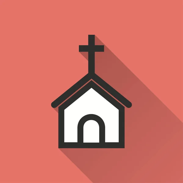 教会のベクトルのアイコン — ストックベクタ