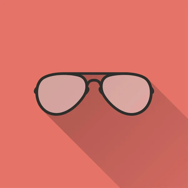 Gafas de sol Vector Icon — Vector de stock